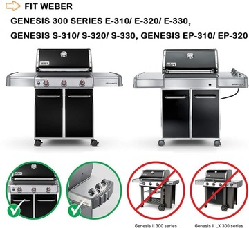 Решетка для гриля Weber Genesis из нержавеющей стали 49,5x65,5x1,3 см