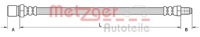 фото thumb №2, Шланг гальмівний metzger do ford ka 1.2 1.3