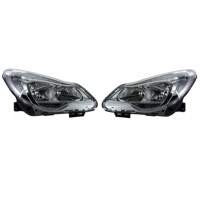 фото thumb №1, Комплект фары opel corsa d lift h1 h7 2011-2014 nowe с двигатель