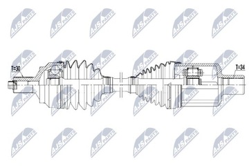 фото thumb №2, Піввісь привідна mercedes glk x204 4matic 08-15