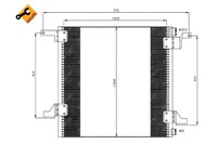 фото thumb №2, Конденсатор кондиціонера mercedes w163 m-klasa nrf
