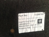 фото thumb №7, Пол коврик обшивка багажника opel astra 4 iv j 09-15 hb 5d 13288789