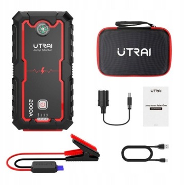 ЗАПУСК Jump Starter POWERBANK Booster 2000A UTRAI