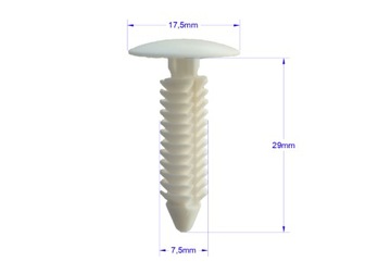 фото thumb №4, Клипса обивка защита колёсная арка универсальный 8,5mm