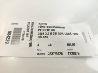 фото thumb №9, Peugeot 407 двигунчик підйому скла двері праві зад 9646595580
