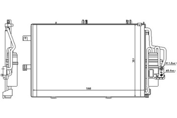 фото thumb №6, Nissens 94546 конденсатор кондиционера