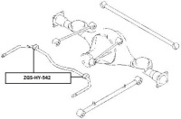 фото thumb №3, Nty zgs-hy-542 втулка подшипник, стабилизатор