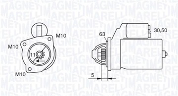фото thumb №2, Стартер 12v, 2,2kw ford c-max, c-max ii, focus c-max, focus ii, focus