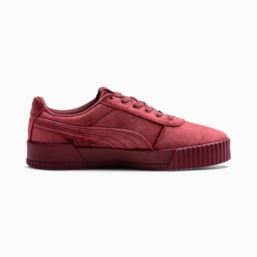 КРОССОВКИ ЖЕНСКИЕ PUMA CARINA VELVET РАЗМЕР 36 КРАСНЫЕ