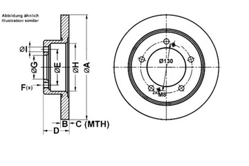 фото thumb №2, Ate 24.0110-0355.1 диск тормозная