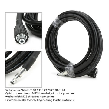CQ 5M 5800Psi Плохой шланг для мойки высокого давления