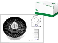 фото thumb №1, Schaeffler luk 532 0705 10 ролик kierunkowa / напрямна, стрічка klinowy зубчастий