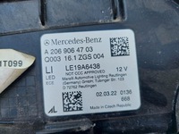 фото thumb №15, Mercedes c klasa 206 лампа левая перед digitallight