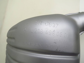 фото thumb №13, Глушник вихлоп кінцевий лівий a2184900501 mercedes cls w218