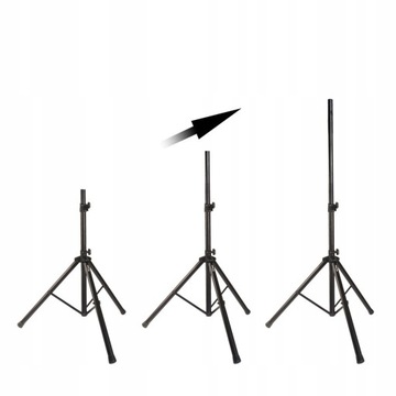 РЕГУЛИРУЕМЫЙ ШТАТИВ ДЛЯ АКУСТИЧЕСКОЙ КОЛОНКИ 30 КГ STAND4ME BOX3 MKII SOLID