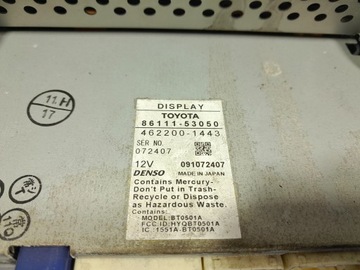 фото thumb №8, Lexus is ii xe20 радио навигация переключатель кондиционера 86111-53050