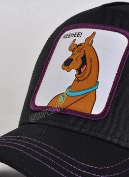 Бейсболка Capslab SCOOBY-DOO черная Собака Trucker