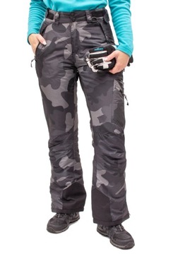Брюки женские INSULATED SKI, камуфляж, М 38