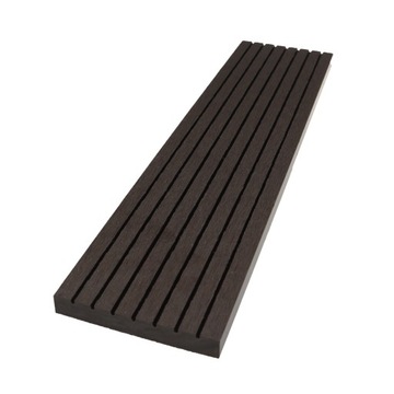 Listwa maskująca do deski tarasowej BERGDECK S140 Heban 2200x71x11mm