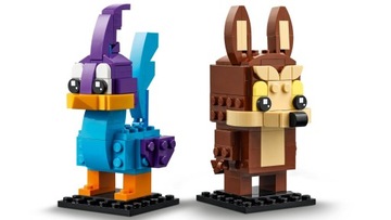 LEGO 40559 Struś Pędziwiatr i Wiluś E. Kojot