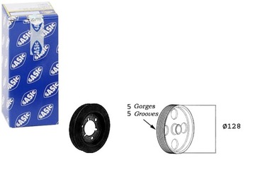 фото thumb №6, Sasic 2150025 колесо пасове, wał колінчастий