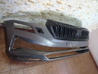 фото thumb №1, Бампер перед решётка радиатора skoda karoq lift 2021 sport