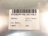 фото thumb №6, Блок управления honda civic vii eu, ep, ev 1.6 i - d16v1 37820pmhg02