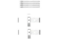 фото thumb №1, Delphi набор монтажный тормозных колодок alfa romeo 159 bre