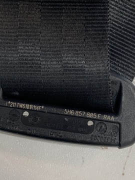 фото thumb №5, Vw volkswagen golf viii 19- ремни bezbieczeństwa перед зад комплект