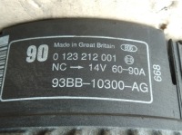 Генератор 90a ford mondeo mk 1 mk2 1,8b 2,0b 16v 123 212 001 Оригінал, фото thumb