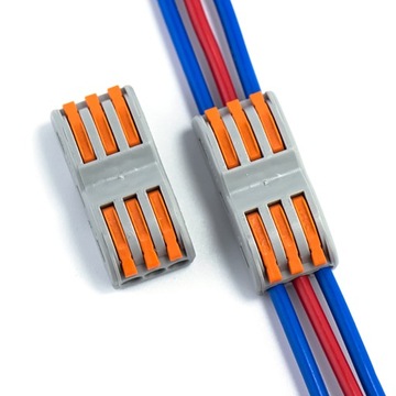 3-контактный кабельный разъем DIY, кабель 28-12AWG