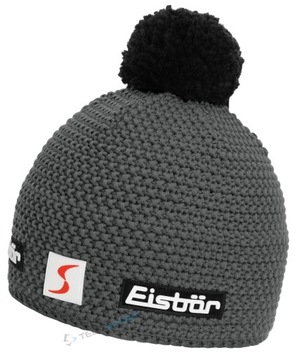 ТЕПЛАЯ ЗИМНЯЯ ШАПКА EISBAR JAMIE POMPON MU 33013