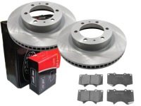 фото thumb №1, Тормозные диски тормозные колодки maxgear перед toyota hilux viii 319m