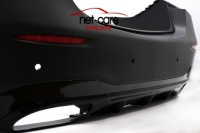 фото thumb №12, Бампер перед задняя решётка радиатора mercedes s w223 22- amg brabus wz s450 black чёрный