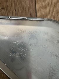 фото thumb №8, Audi a4 b9 lift allroad молдинг хром ліва бампер перед 8w9853101