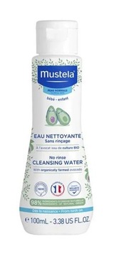 Mustela Очищающая вода без ополаскивания 100мл