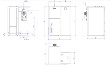 KOCIOŁ PIEC NA PELLET LAZAR SMARTFIRE 15KW 15/3bar/240 LISTA ZUM GRATISY