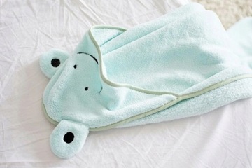 БАННОЕ ПОЛОТЕНЦЕ с капюшоном 90х90 капюшон FROG