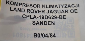 фото thumb №7, Компрессор кондиционера land rover cpla-19d629-bg