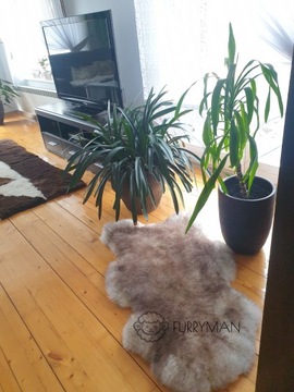 Skóra Owcza Przypalana Muflon 110-120cm Natural L