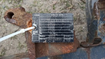 фото thumb №6, Рама iveco daily 35s 99-14 dł. 6,60m расстояние между отверстиями 3.95m