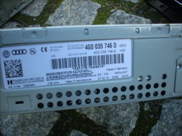 фото thumb №6, Audi a3 8p радио ew a6 4g0 тюнер считыватель sd навигация mmi wyświtlacz лебёдка