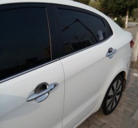 Хромированные колпачки дверных ручек Kia Rio K2 2011 - 2017