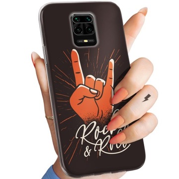 ЧЕХОЛ ДЛЯ XIAOMI REDMI Note 9 PRO ROCK PATTERNS ROCK N Roll GITARA