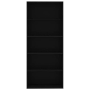 Полка VidaXL Другая коллекция 80 см x 189 см x 30 см черный