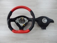 фото thumb №9, Vw golf iv passat b5 bora - руль новая кожа sport подушка