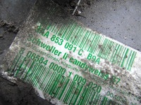 фото thumb №7, Молдинг порог левая vw passat b7 kombi lb9a