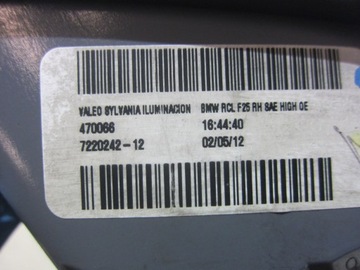 фото thumb №12, Bmw x3 f25 лампа задняя правая наружная зад usa led 7220242 63217220242