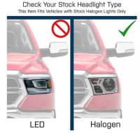 фото thumb №9, Фары лампы dayline полный led neon тюнинг dodge ram v 5 1500 2019-2024