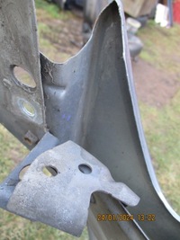 фото thumb №8, Jaguar xf x250 2008-2011 переднее левое крыло правый цвет ljz